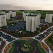 inovação, sustentabilidade e alta tecnologia em bairro modelo.