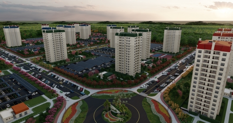 inovação, sustentabilidade e alta tecnologia em bairro modelo.